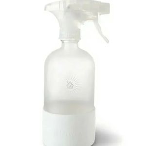 NORWEX FOREVER BOTTLE GLASS SPRAYER WITH SILICONE SLEEVE WHITE BRAND NEW IN BOX